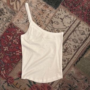 Free People One Shoulder Cotton Top: Brand New with Tags!